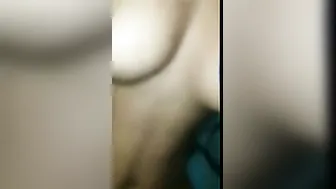 Indian Gf Bouncing Painfully On BF's Thick Cock At Home