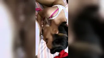 Indian GF Being Touched And Fondled By Lover On Webcam