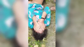Village GF Getting Gangbanged By Multiple Guys On Video
