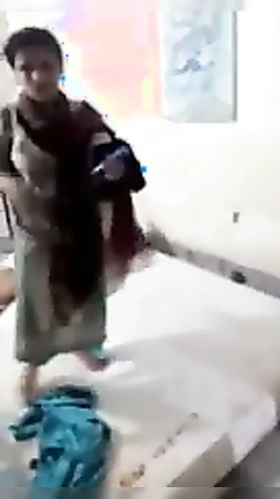 Mature Woman Having Wild Sex With Young College Boys In Bedroom