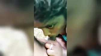 Busty Slut Sucking Cock Outdoors In Risky Public Desi Sex Video