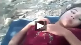 Horny GF Flashing Pussy Outdoors In Naughty Leaked Clip