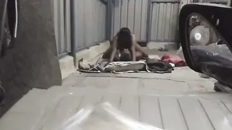 Lankan Driver Banging His Slutty Wife In Backseat Caught On Cam