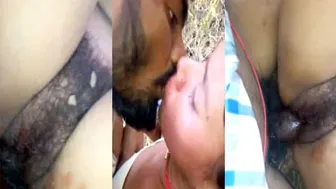 Village Girl With Hairy Pussy Getting Pounded Behind The Trees