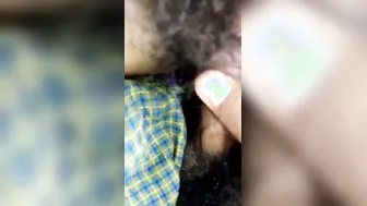 Village GF Riding Her Man Outdoors Caught On Hidden Cam