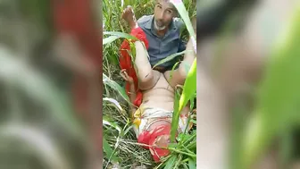 Desi Married Milf Taking It Rough Outside With Stranger Uncle