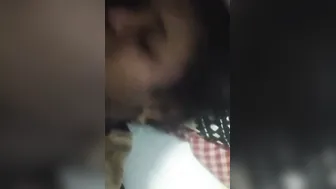 South Indian GF Sucking Cock Of Her BF On Camera
