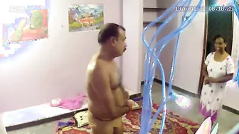 South Indian Couple Caught Fucking On Hidden Camera At Night