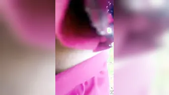 Village Wife From South India Flashing Hairy Pussy In Backyard