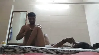 Indian Lovers Caught Fucking In A Homemade Scandal Recording