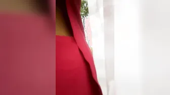 Village Wife Flashing Her Big Tits Outdoors For Secret Lover