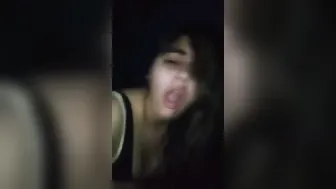 GF Moaning Loud While BF Drills Her Tight Pussy