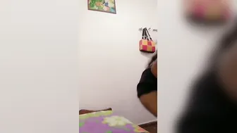 Naughty Teen Playing With Her Tight Asshole On Selfie Video