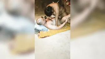 Village Wife Grinding On Her Secret Lover In Secret Hideout