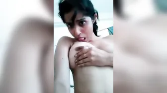 Sexy Teen GF Making Nude Video For Her BF