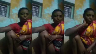 Adivasi Wife Caught Peeing Completely Naked In Bathroom