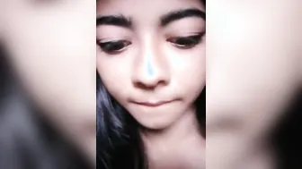 Teen Babe Showing Off Her Perky Tits On Private Video Call Now