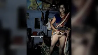Dehati Wife Spreading Pussy Lips Wide In Private Selfie