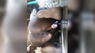 Cute Village Slut Showing Off Her Pussy And Thick Ass On Cam