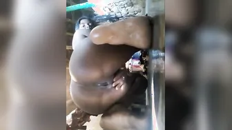 Cute Village Slut Showing Off Her Pussy And Thick Ass On Cam