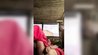 Village Wife Pleasuring Herself With Vegetable In Bedroom Alone