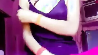 Village GF Flashing Her Perfect Tits On Mobile Phone Clip