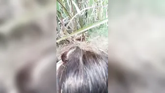 Hot Countryside Babe Stripping Completely Naked Outdoors In Field