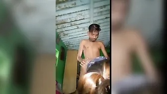 Village Girl Getting Fucked Hard From Behind By Her Lover At Home