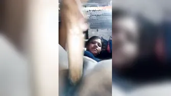 Village Wife Begging For More While Using Dildo On Herself