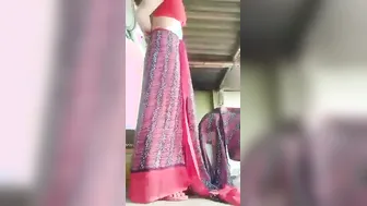 Sweet Village Bhabhi Stripping Naked In Leaked Private Video