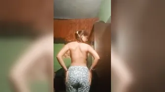 Tall Desi Village Babe Showing Off Her Natural Boobs On Cam