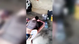 Young Village Wife Getting Her Tight Pussy Destroyed By Husband