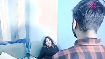 Mature Aunty Seducing Young Driver Fucking Him In Backseat Hard
