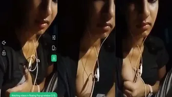 My Tiktoker GF Teasing Me With Her Bouncing Bare Tits
