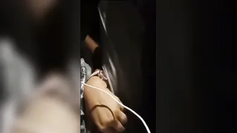 My Tiktoker GF Teasing Me With Her Bouncing Bare Tits
