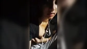 My Tiktoker GF Teasing Me With Her Bouncing Bare Tits