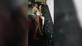 Homemade Leaked Tape Of Desi Lovers Fucking Passionately On Bed