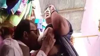 Mature Aunty Riding Boutique Owner After Closing Time