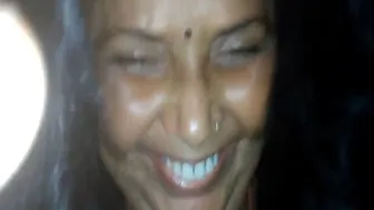 Married Aunty Cheating With Neighbor While Husband Is Away