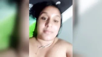 Busty Housewife Showing Off Her Big Tits To Friend On Webcam