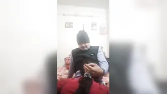 Aunty Recording Herself Masturbating In The Bedroom Alone