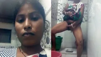 Horny Wife Fingering Soaking Wet Pussy While Cam Records It All