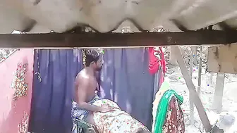 Chubby Bengali Wife Getting Drilled By Brother In Law Outdoors
