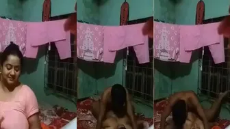 Busty Bengali Wife Cheating With Neighbor In Bedroom Affair