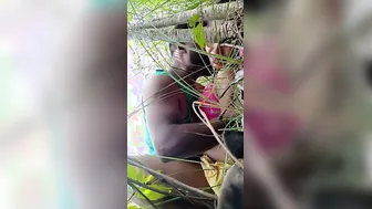 Village Girl Taking Her BF Outdoors In Bengali Fields