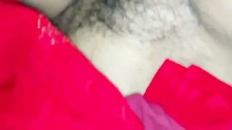 Married Bhabhi Spreading Her Hairy Pussy For The Camera Lens