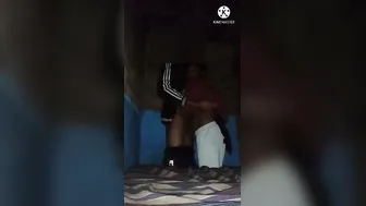 Horny Bhabhi Making Out With Young Lover In Homemade Tape