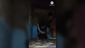 Horny Bhabhi Making Out With Young Lover In Homemade Tape