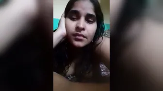 Married Bhabhi Spreading Wide Showing Off Her Smooth Shaved Cunt