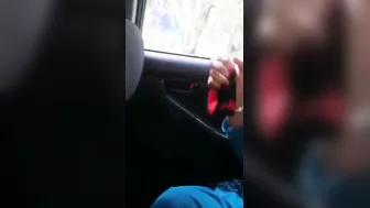 College GF Sucking BF In Parked Car